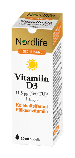 Vitamiin D3 460TÜ