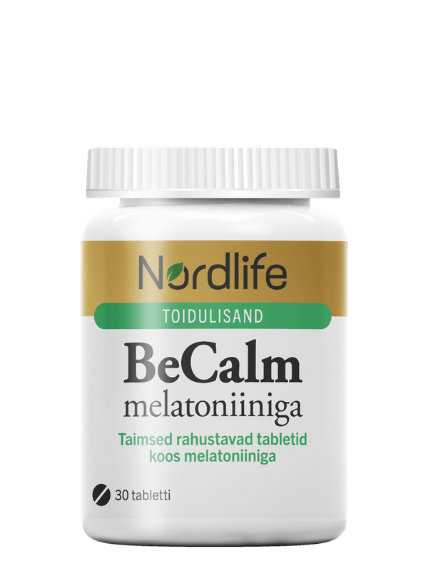 BeCalm melatoniiniga 30 tabletti