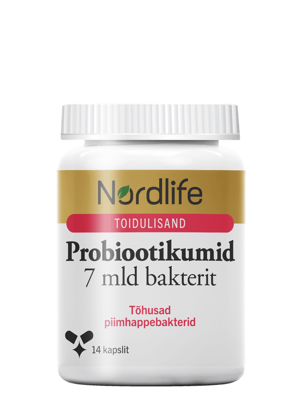 Probiootikumid 7 mld bakterit 14 kapslit